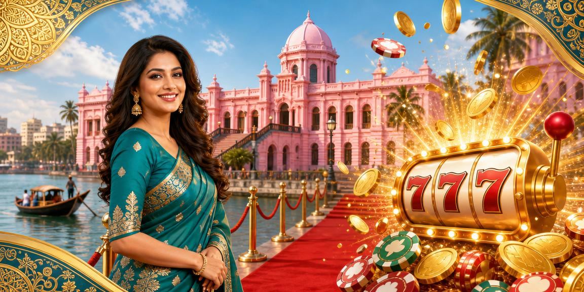 ঢাকায় স্লট গেম উপভোগ করছেন একজন বাংলাদেশী ব্যবহারকারী